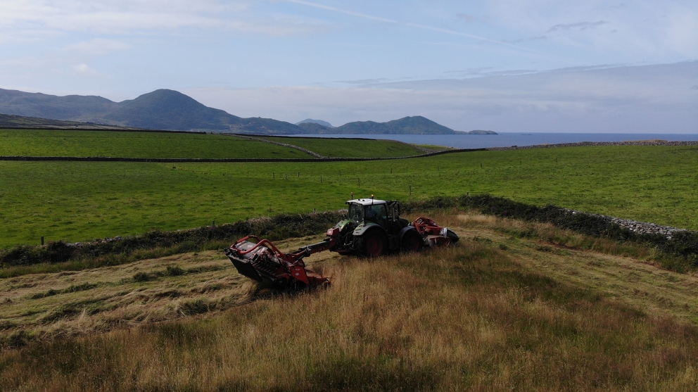 516 Vario mowing at the Ring of Kerry